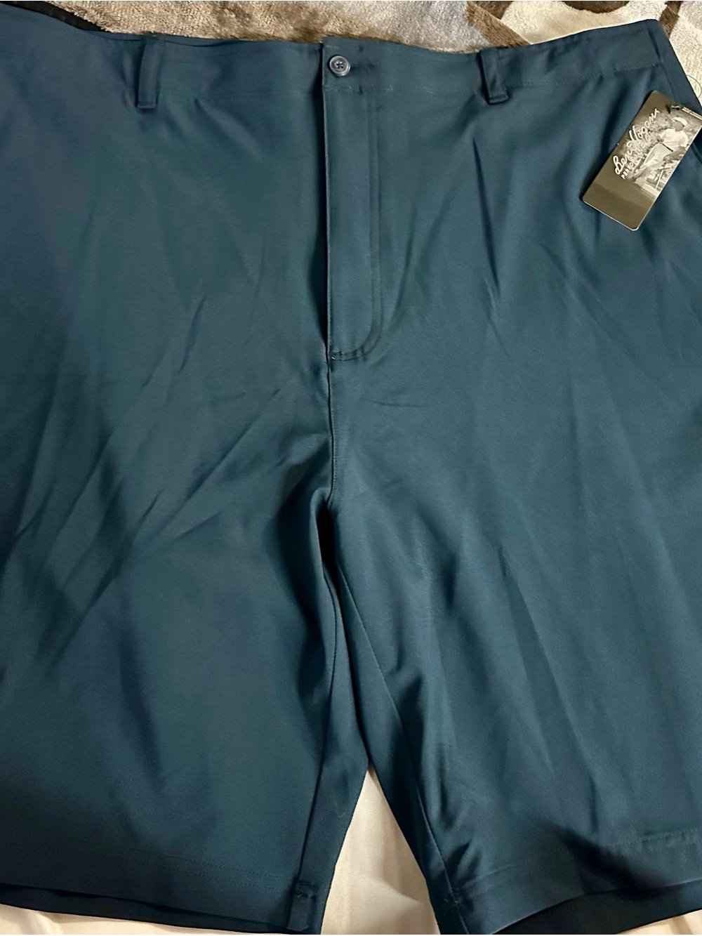 Hogan Men's Navy Blue Performance Shorts